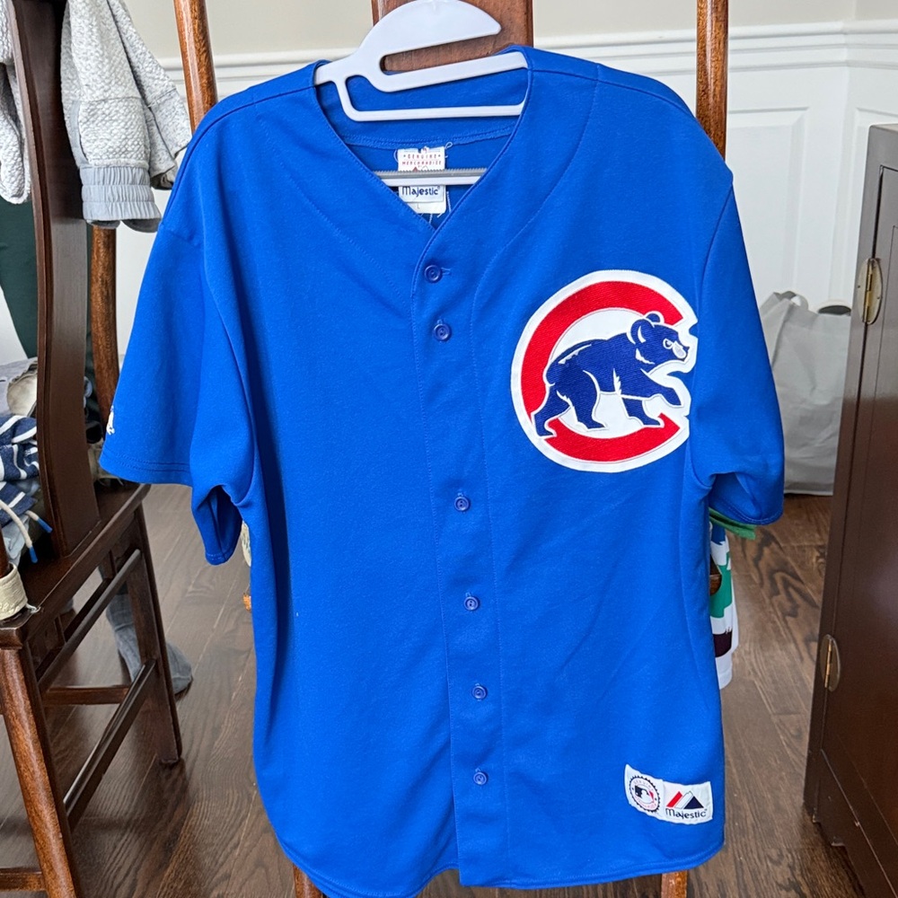Cubs Garciaparra #5 Adult L Baseball Jersey